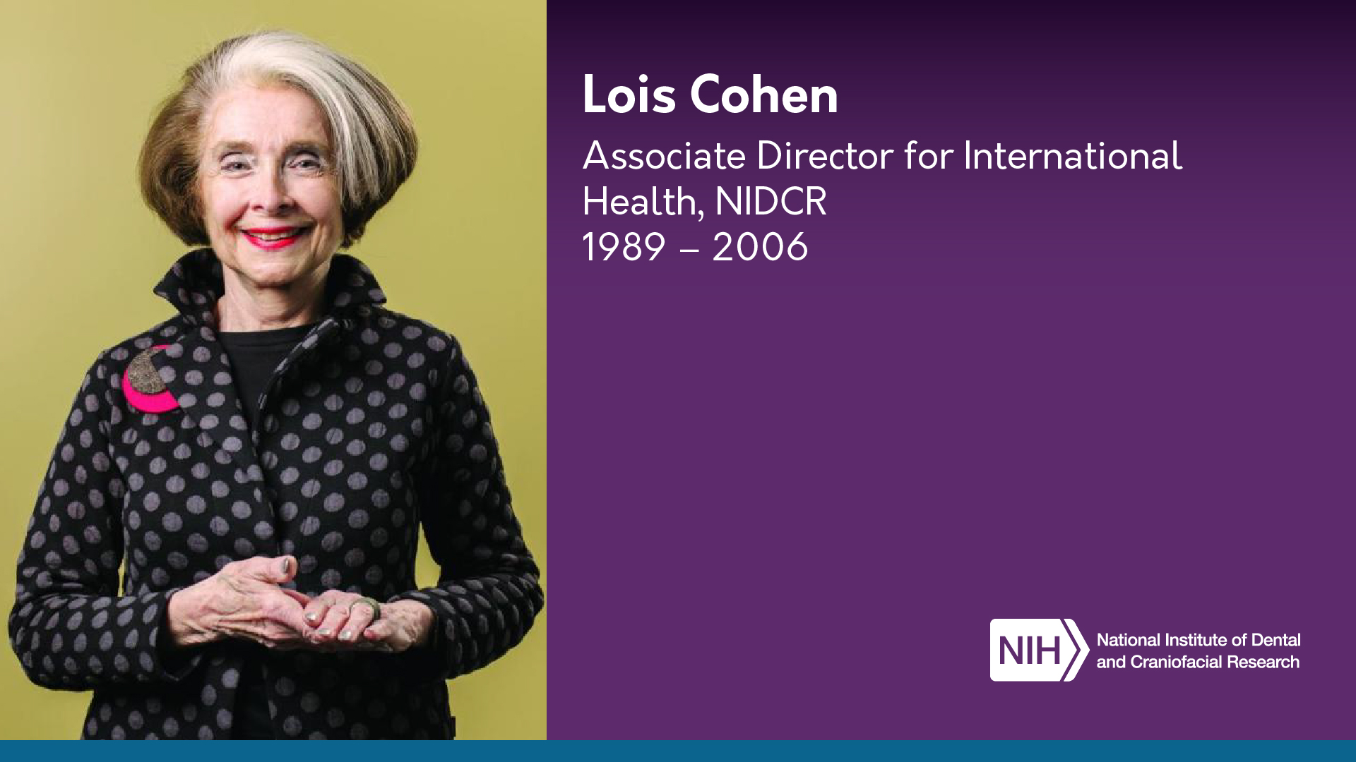 Dr. Lois Cohen