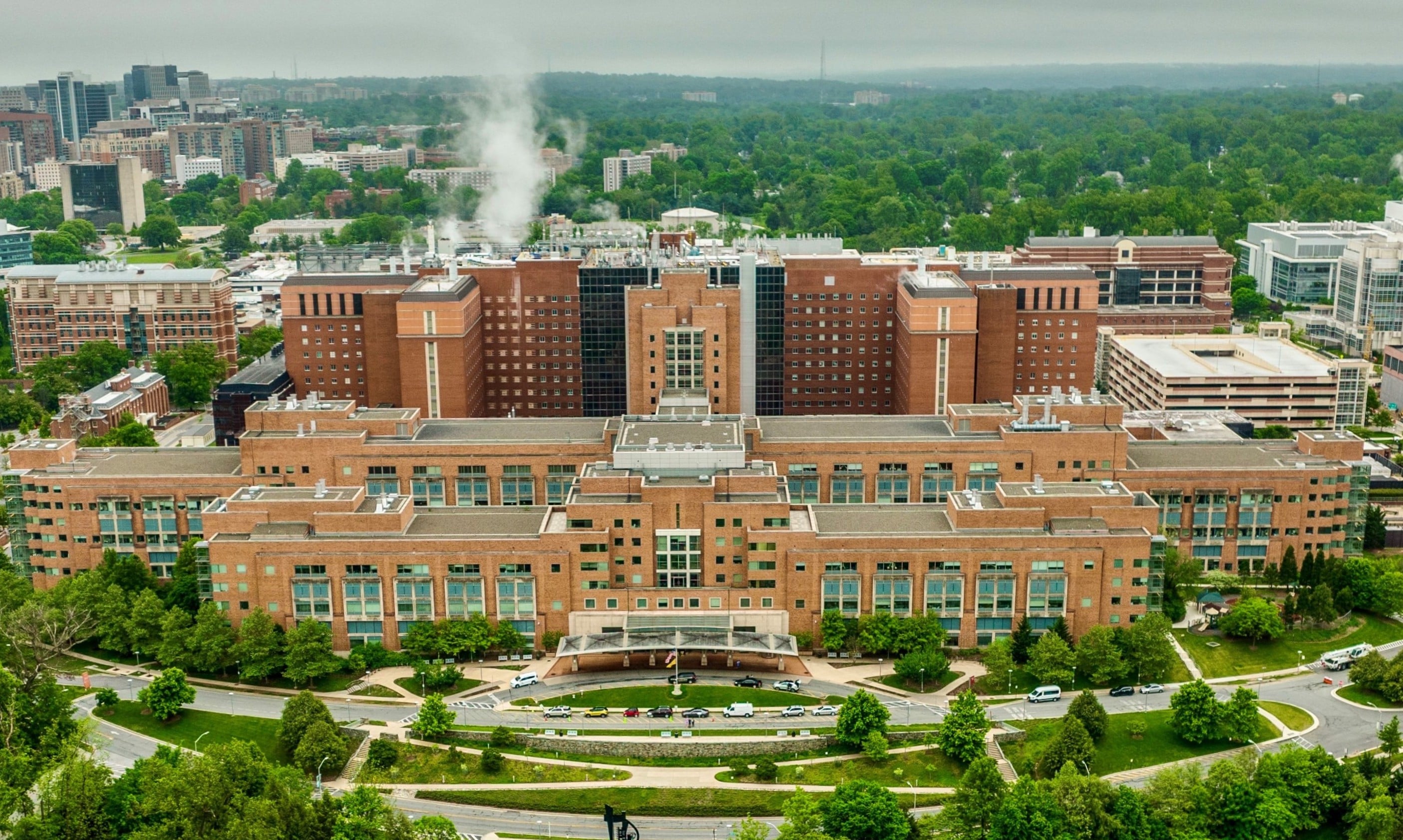 aerial view of Building 10