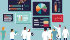 Scientists working