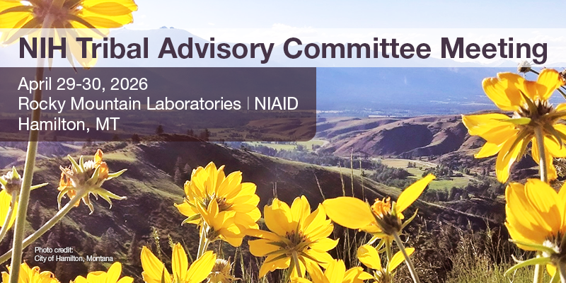 April 29-30, 2026. Rocky Mountain Laboratories, NIAID Hamilton, MT
