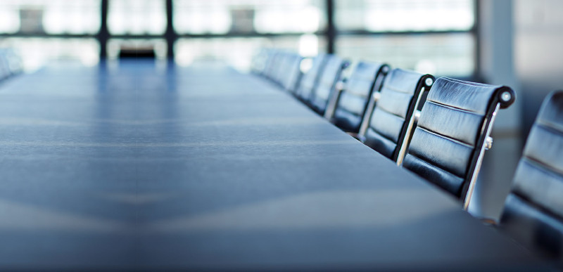 artistic conference table photo