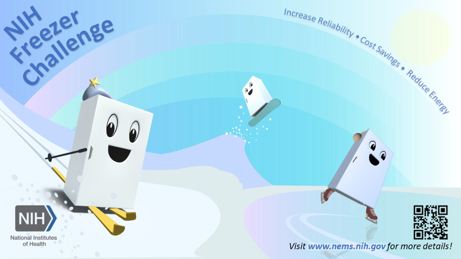 NIH Freezer Challenge Virtual Background