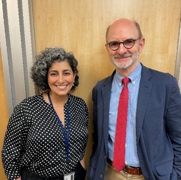 Robert Colbert and Sahar Lotfi-Emran