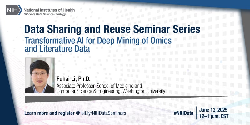Data Sharing and Reuse Seminar Series June 2025