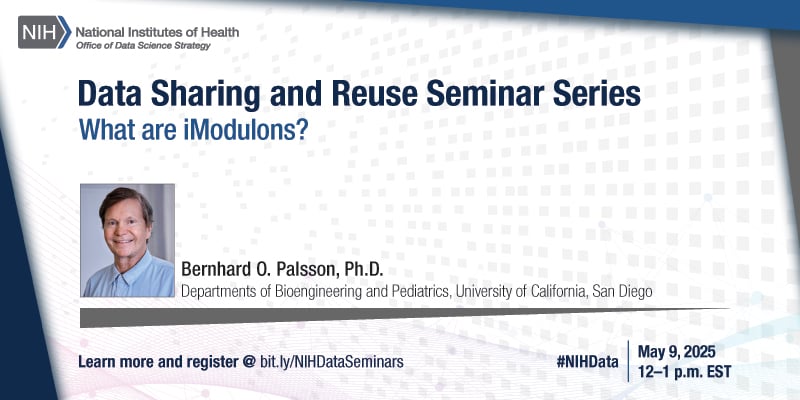 Data Sharing and Reuse Seminar Series May 2025