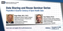 Promotional image for December Seminar Series