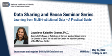 Promotional image for May Seminar Series