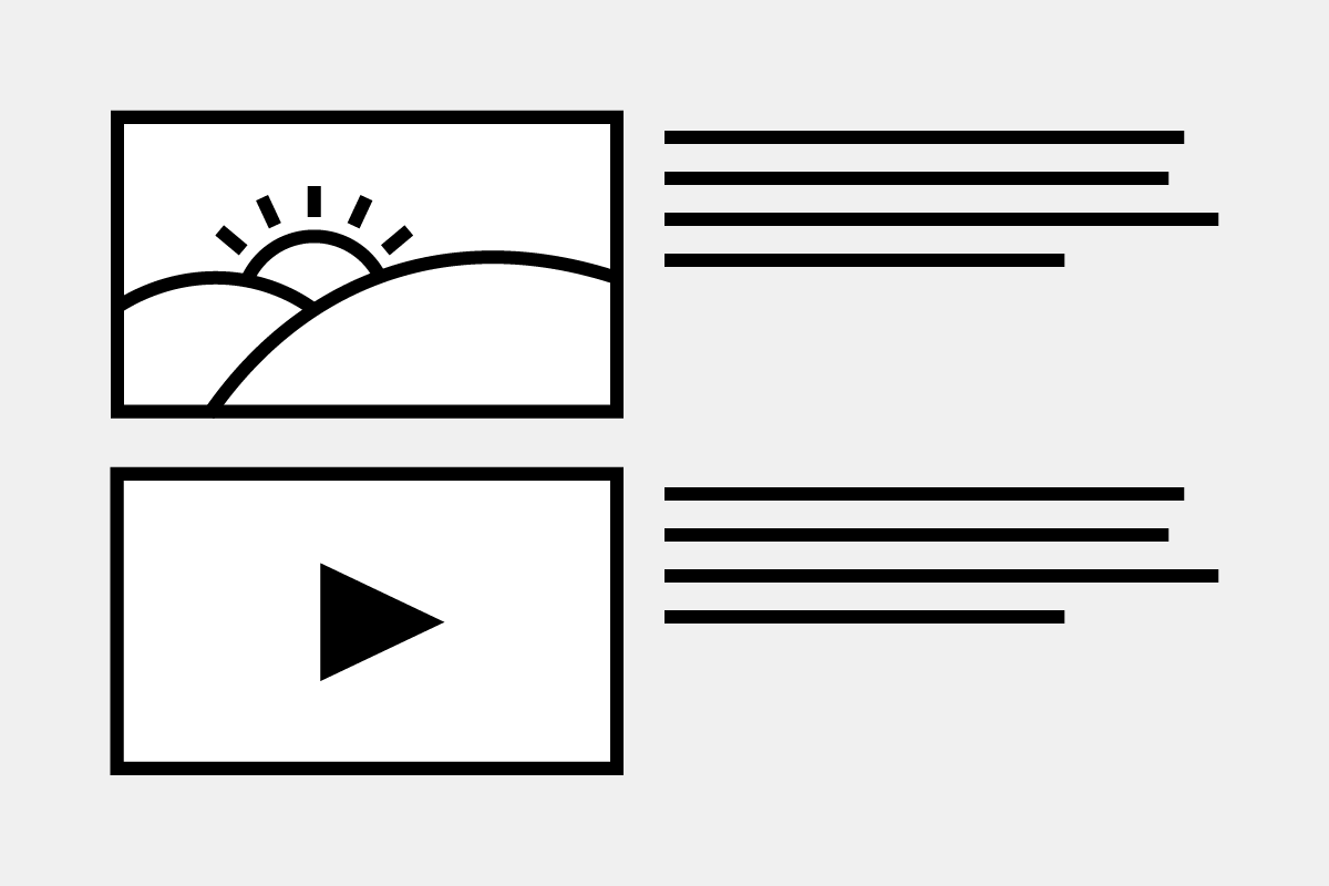 Media gallery component