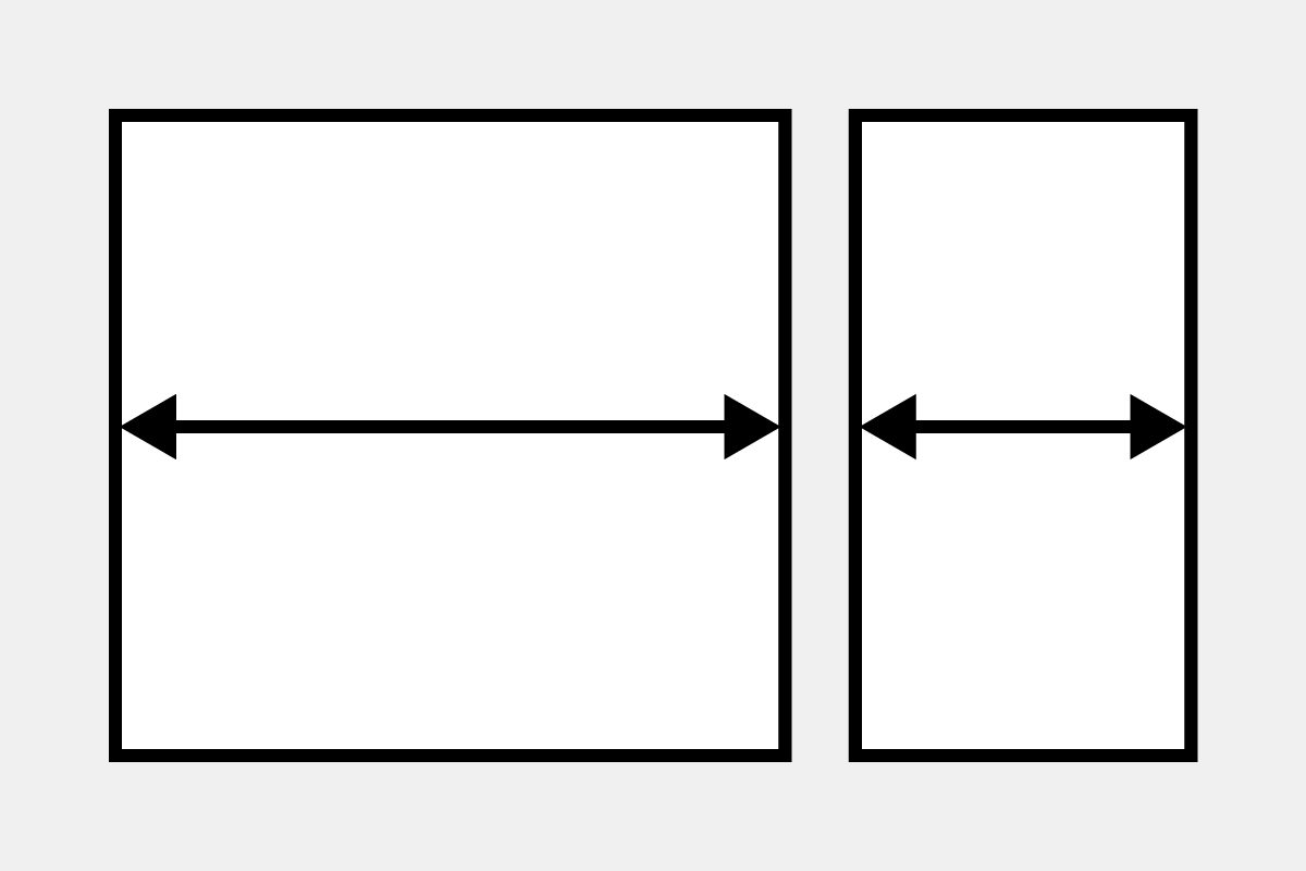 Row of columns component