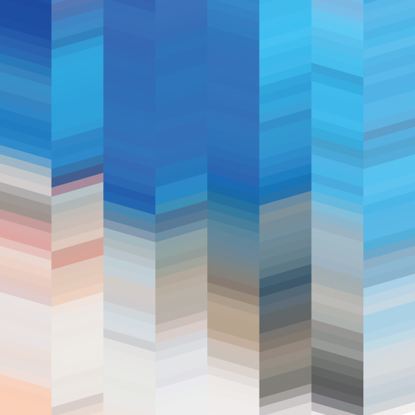 Abstract vector blue stripe pattern background