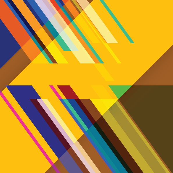 Abstract color stripe pattern background