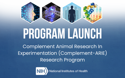 Banner showing hexagons with images that represent AI, tissue culture, informatics, and molecular science