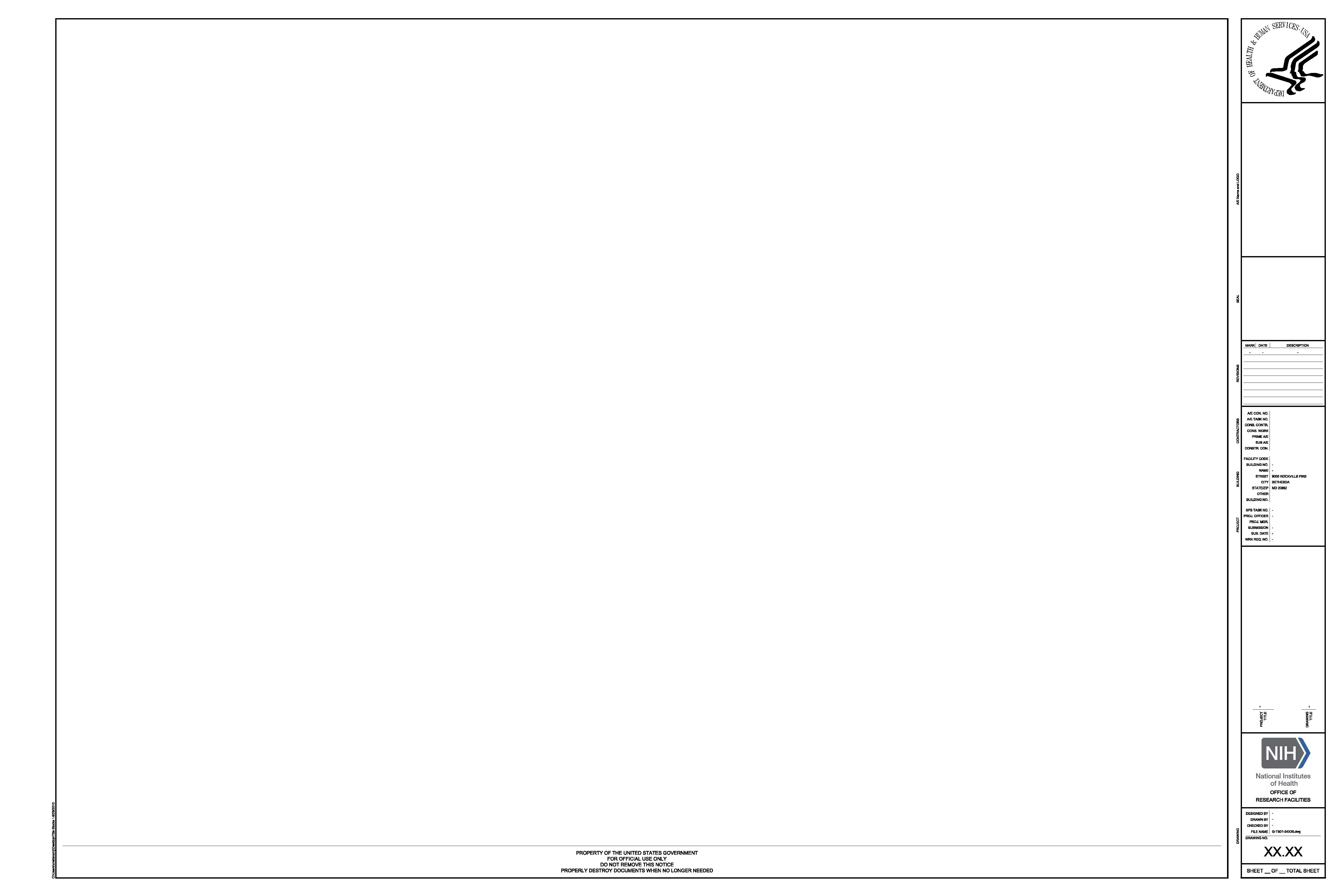Thumbnail of G-TB01-24X36 Division of Technical Resources Title Block 24X36