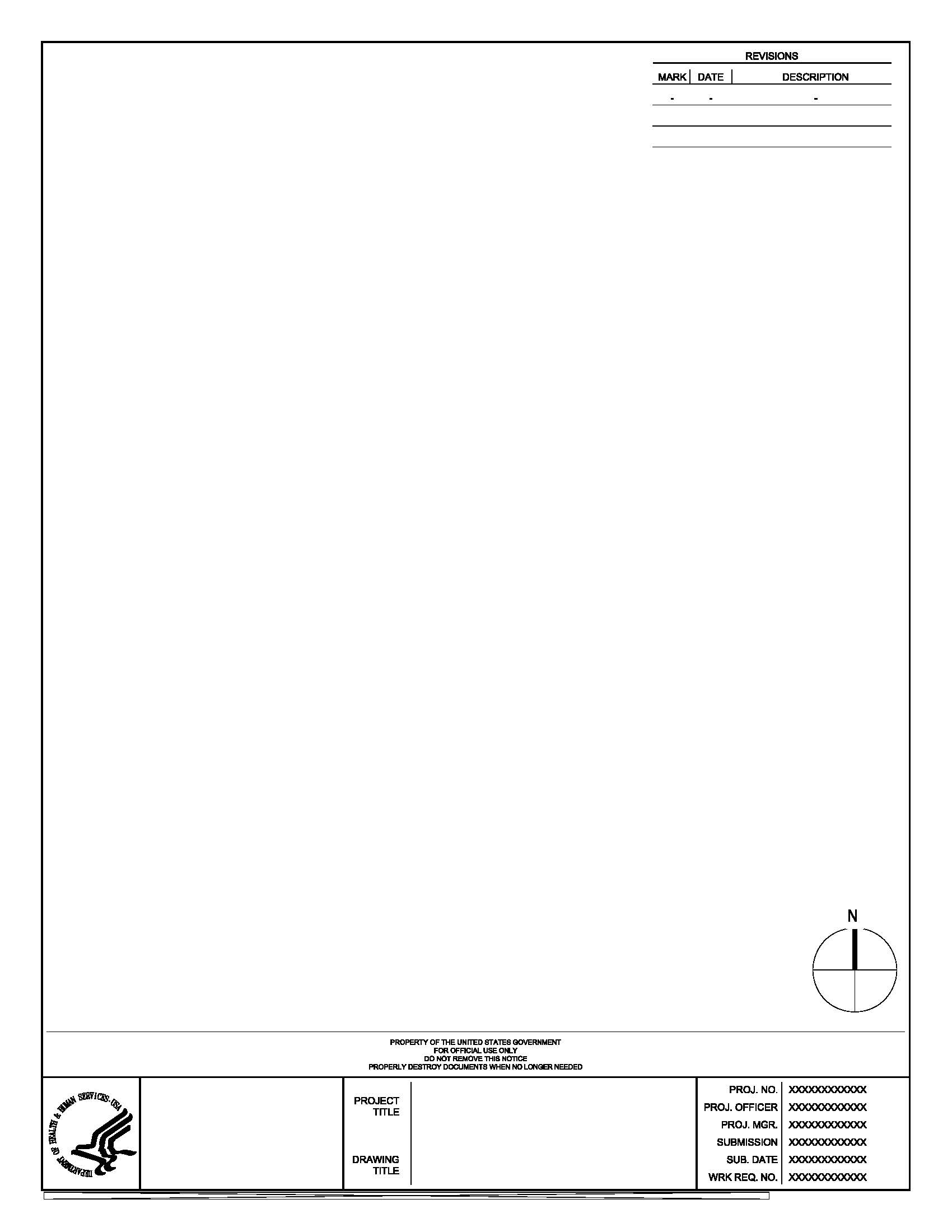 Thumbnail of G-TB01-8.5X11 Division of Technical Resources Title Block 8.5X11