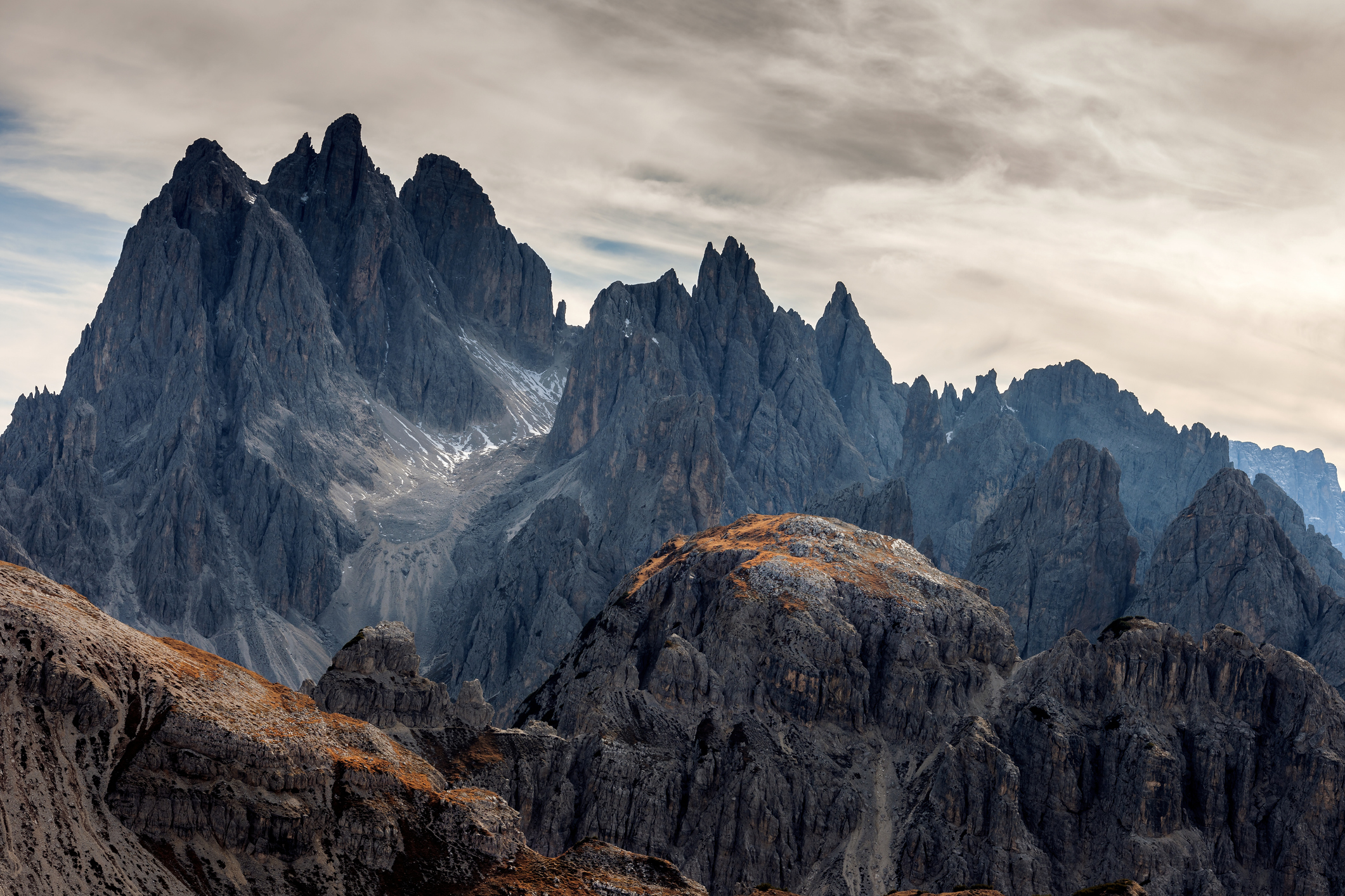 Photo of a rugged mountain