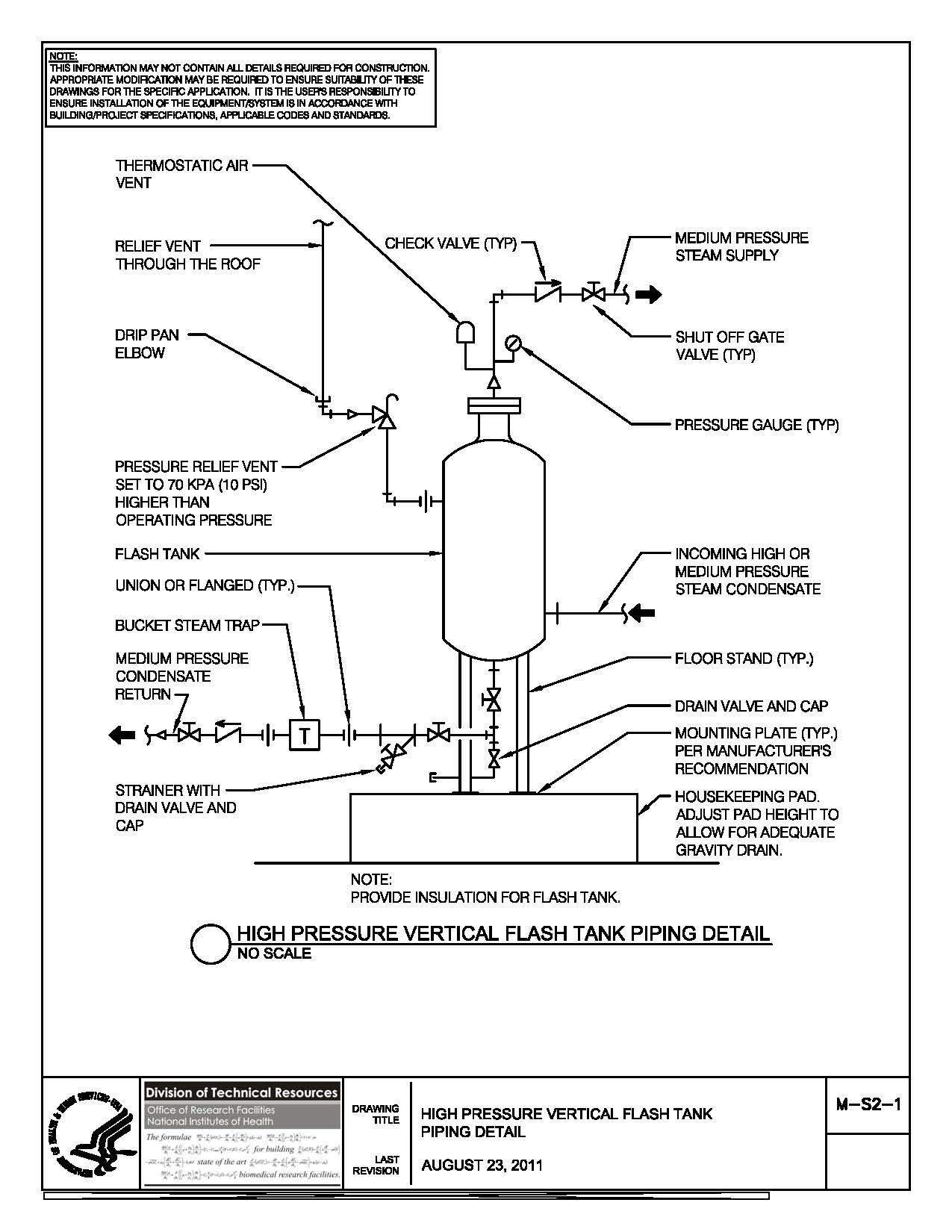 Thumbnail of M-S2-1_HP Vertical-Flash Tank Piping