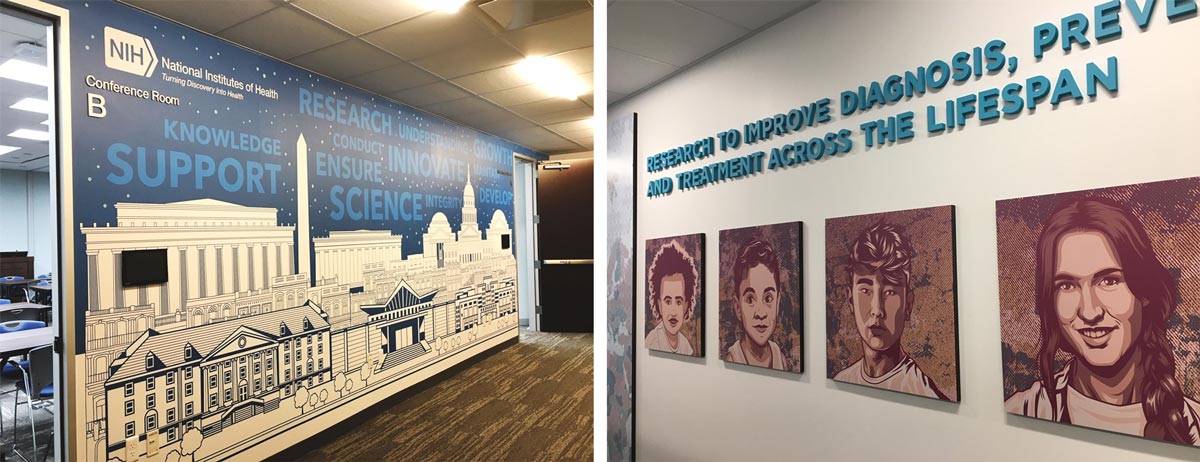 Murals and Artwork at Rockledge 