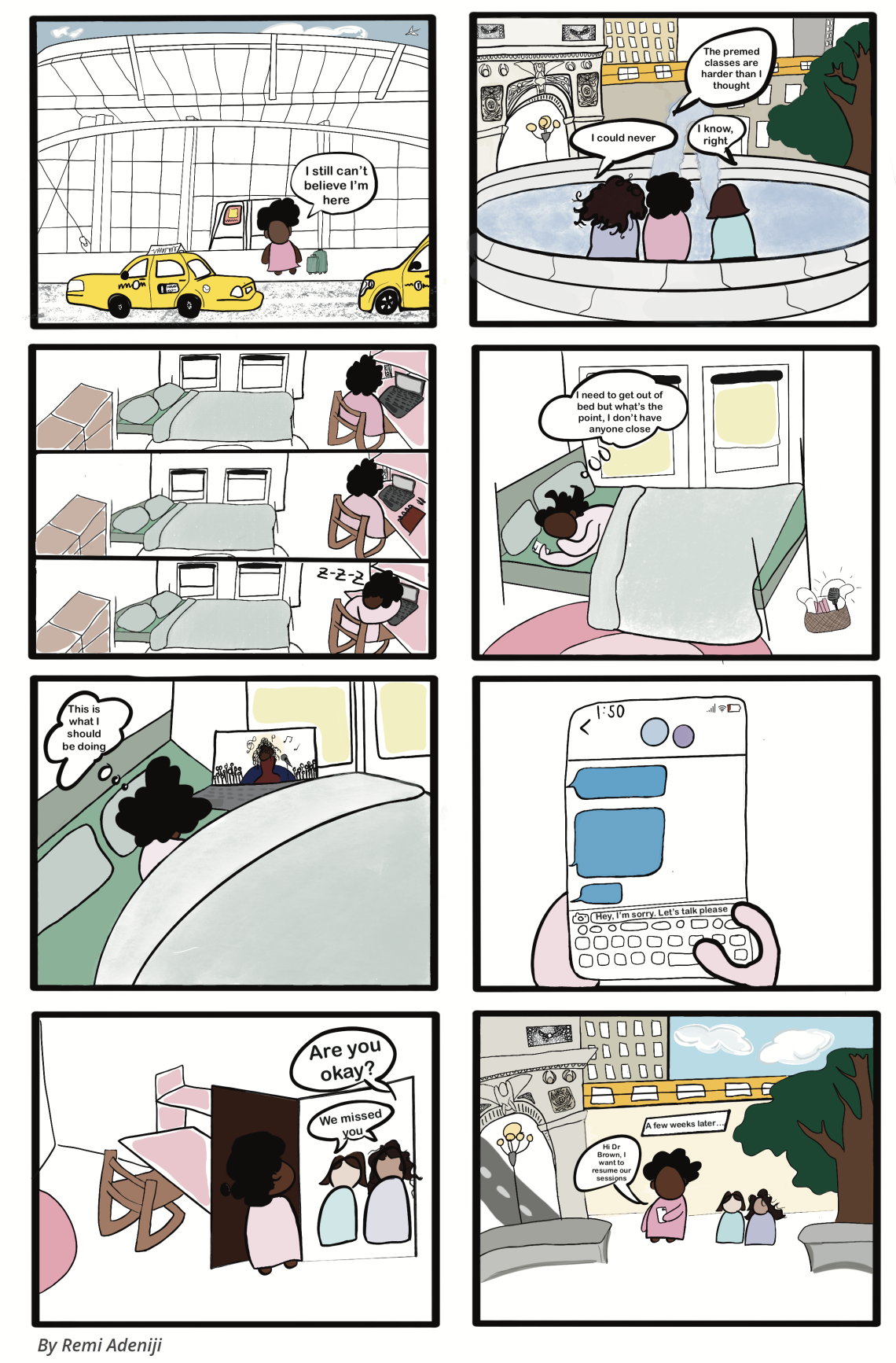 ODP Art Challenge Young Adult 3rd - Preventing Loneliness Social Support (image)
