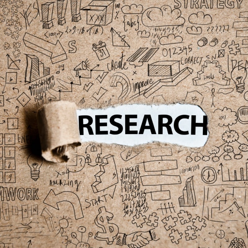 research word image