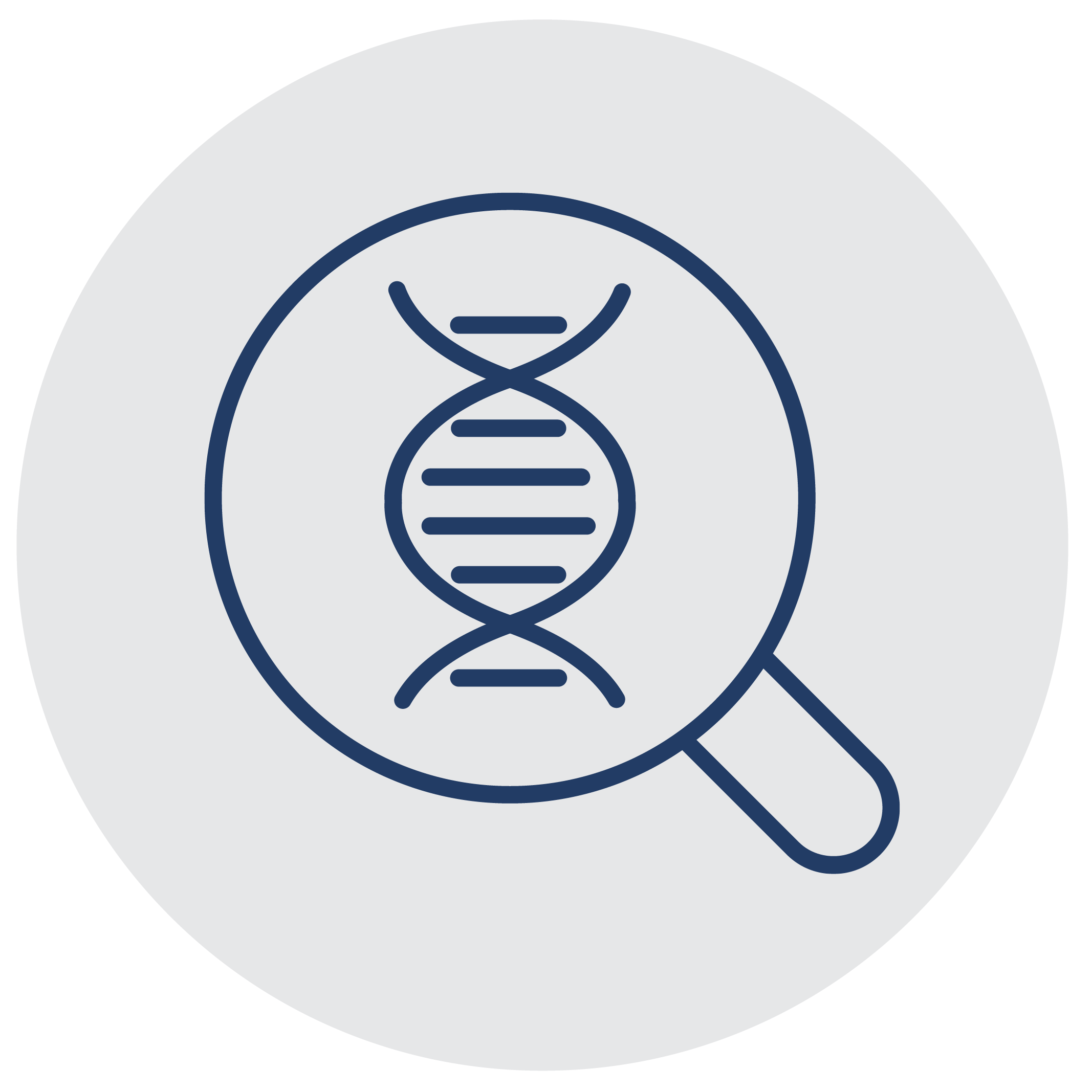 DNA under a magnifying glass
