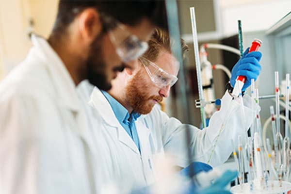 scientist working in a lab