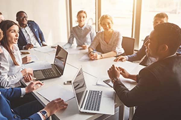 Business people in a meeting