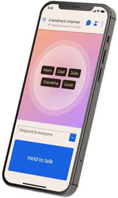 VoiceLove mockup