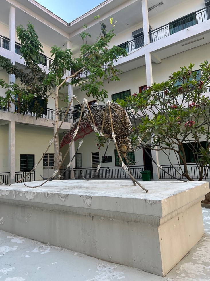 Cambodian National Center for Parasitology, Entomology, and Malaria Control Sculpture
