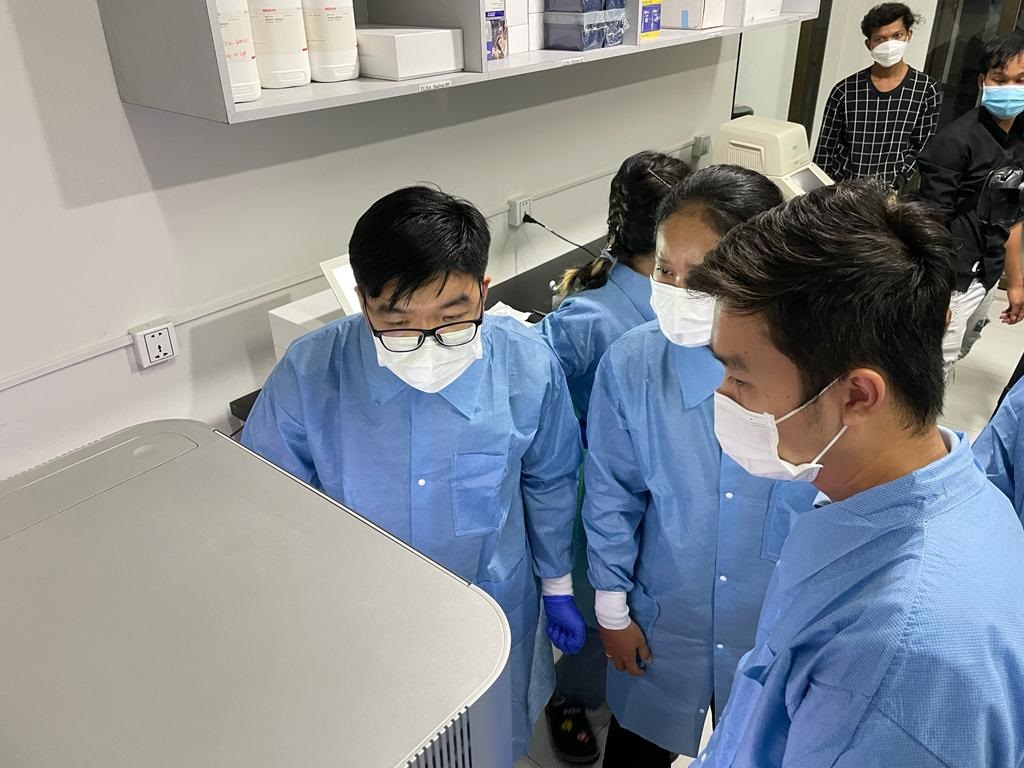 ICER Cambodia Team Seq Lab
