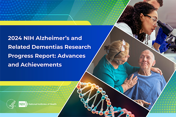 2024 NIH Alzheimer's and Related Dementias Progress Report cover