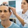 A person getting an EEG