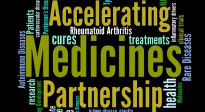 Acceleratefd Medicine Partnership word cloud