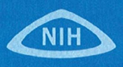 NIH logo instituted in 1969.